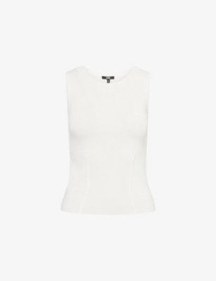 PAIGE: Dianne Sleeveless Woven Tank Top