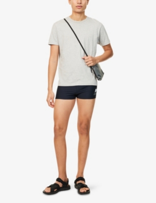 NIKE: Ocean Merge Slim-Fit Swim Shorts