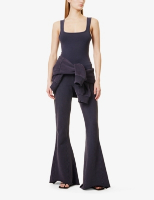 ENTIRE STUDIOS: Square-Neck Stretch-Cotton Tank Top