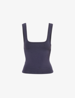 ENTIRE STUDIOS: Square-Neck Stretch-Cotton Tank Top