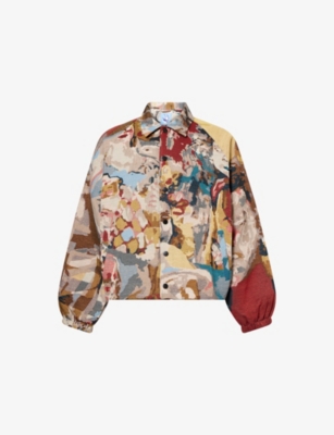 KIDSUPER: Jacquard Relaxed-Fit Woven Jacket