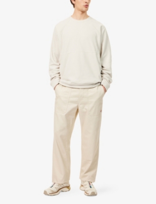 PATAGONIA: Micro D Fleece Crew-Neck Woven Sweatshirt