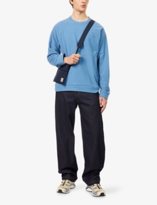 PATAGONIA: Micro D Fleece Crew-Neck Woven Sweatshirt