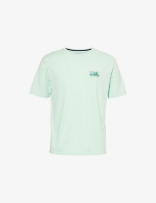 PATAGONIA: Skyline-Print Short-Sleeve Cotton T-Shirt