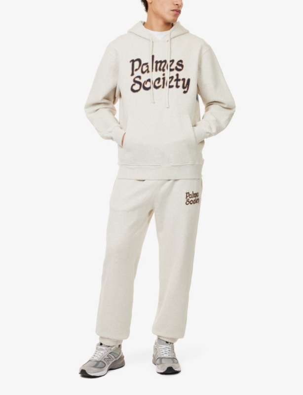 Society Brand-Embroidered Cotton-Jersey Hoody
