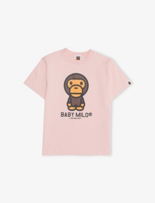 A BATHING APE: Baby Milo Graphic-Print Cotton-Jersey T-Shirt 1-6 Years