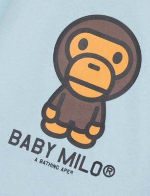 A BATHING APE: Baby Milo Graphic-Print Cotton-Jersey T-Shirt 1-6 Years