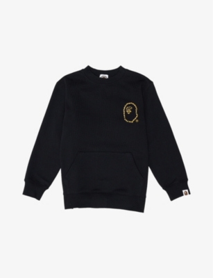 A BATHING APE: Rope Graphic-Print Crew-Neck Sweatshirt 5-9 Years