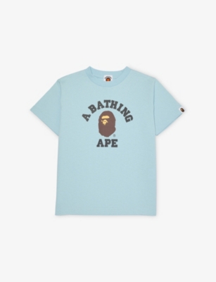 A BATHING APE: Ape-Head Short-Sleeves Cotton-Jersey T-Shirt 2-9 Years