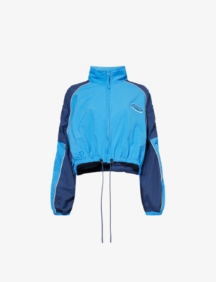 HONOR THE GIFT: Sports Crop Woven Track Jacket