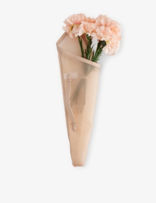 SIMONE ROCHA: XL Bouquet Mesh Clutch Bag