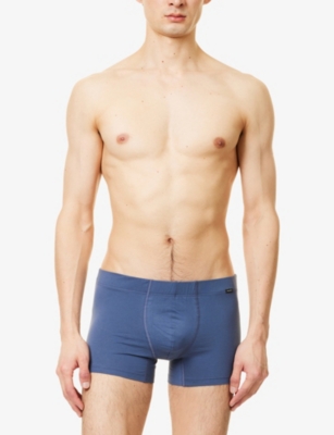 HANRO: Cotton Essentials Logo-Waistband Pack of Two Stretch-Cotton Briefs