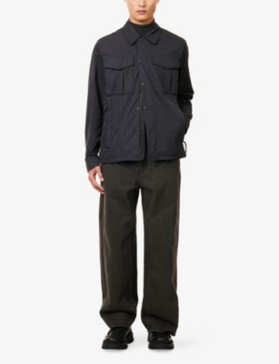 Frema patch-pocket shell jacket