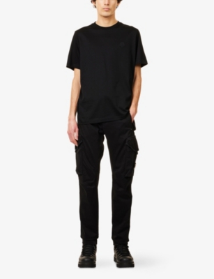 MONCLER: Regular-fit logo-print cotton-knit T-shirt