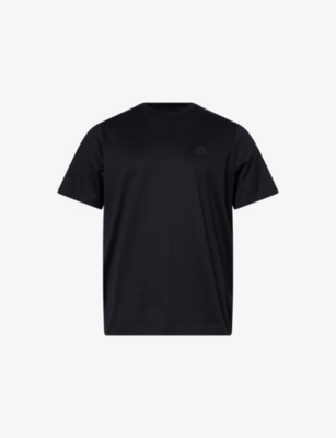 MONCLER: Regular-fit logo-print cotton-knit T-shirt