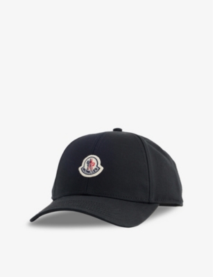 MONCLER: Logo-Embroidered Cotton Baseball Cap