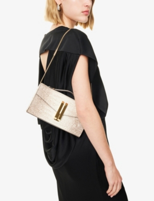 DEMELLIER: Vancouver Leather Clutch Bag