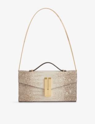 DEMELLIER: Vancouver Leather Clutch Bag