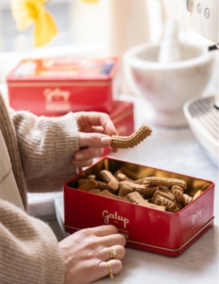 GALUP: Coffee Krumiri Biscuit Tin 250g