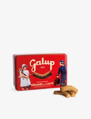 GALUP: Coffee Krumiri Biscuit Tin 250g