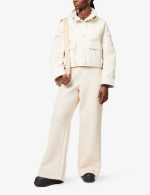 MONCLER GRENOBLE: Soignes Panelled Cotton-Blend Jacket