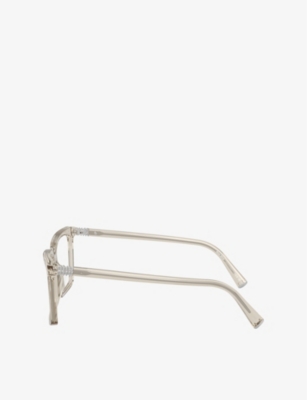 MIU MIU: MU 08XV Square-Frame Acetate Glasses