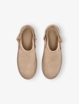 Ugg Tan K Goldenstar Suede Clog In Tan