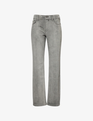 PAIGE: Normandie Straight-Leg Stretch-Denim Blend Jeans