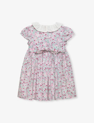 TROTTERS: Catherine Floral-Print Cotton Dress