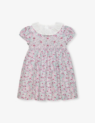 TROTTERS: Catherine Floral-Print Cotton Dress