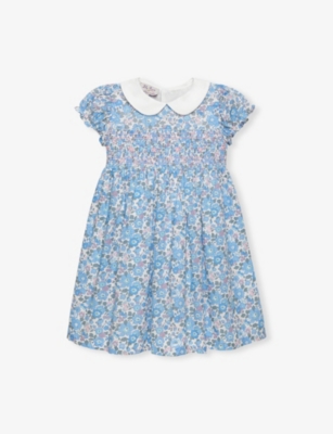 TROTTERS: Betsy Floral-Print Cotton Dress 2-11 Years