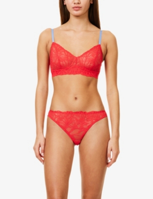 DORA LARSEN: Bea Graphic Lace Briefs