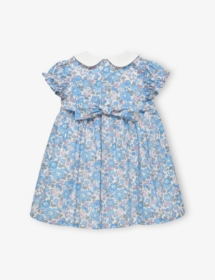 TROTTERS: Betsy Floral-Print Cotton Dress 3-24 Months