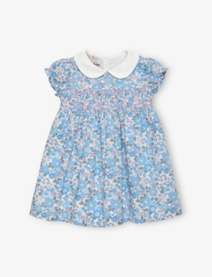 TROTTERS: Betsy Floral-Print Cotton Dress 3-24 Months