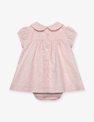 TROTTERS: My First Smocked Cotton Dress and Bloomers 0-9 Months