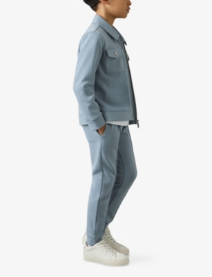 REISS: Premier Interlock Drawstring Stretch-Woven Jogging Bottoms 9-13 Years