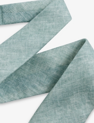 REISS: Elio Plain Linen Tie