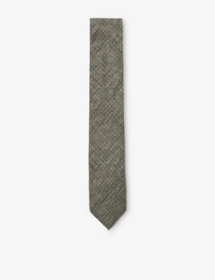 REISS: Aurelio Dotted Silk Tie
