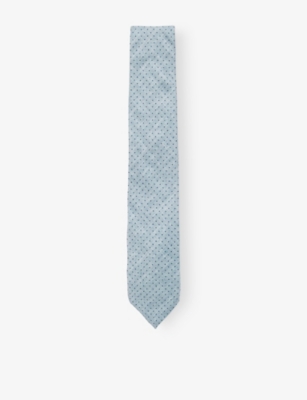 REISS: Aurelio Dotted Silk Tie