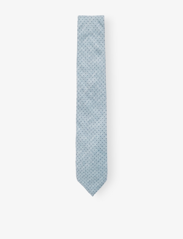 Aurelio Dotted Silk Tie