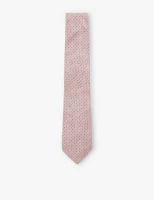 REISS: Aurelio Dotted Silk Tie