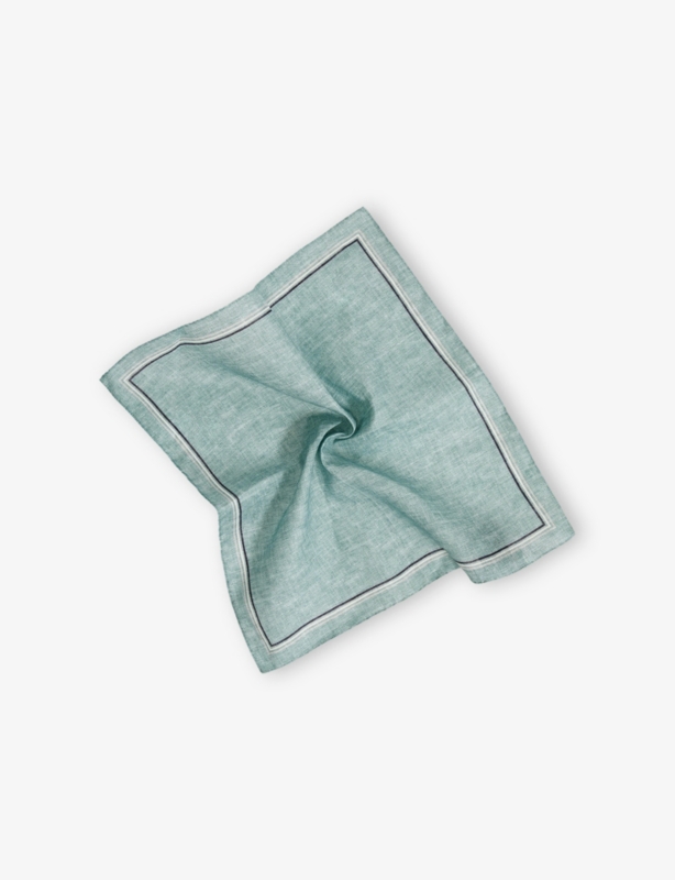 Fiorello Linen Pocket Square