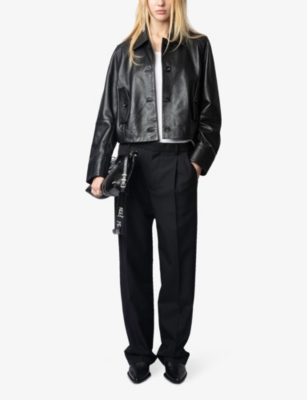 Zadig & Voltaire Liston Jacket In Black