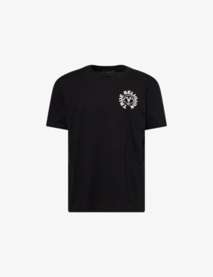 TRUE RELIGION: Buddha-Print Short-Sleeve Cotton-Jersey T-Shirt