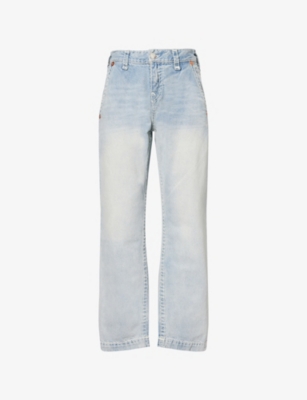 TRUE RELIGION: Bobby Baggy-Fit Workwear Denim Jeans