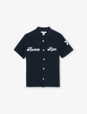REISS: Oritz Home Run Cotton Baseball Shirt 3-9 Years