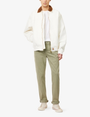 7 FOR ALL MANKIND: Slimmy tapered-leg cotton-blend chino trousers
