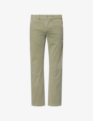 7 FOR ALL MANKIND: Slimmy tapered-leg cotton-blend chino trousers