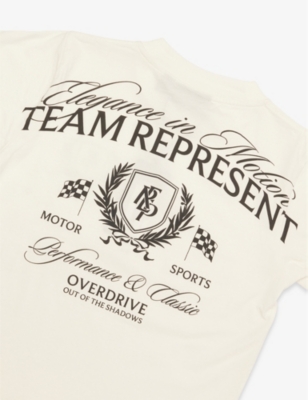REPRESENT: Crest-Logo Short-Sleeve Cotton T-Shirt 1-6 years