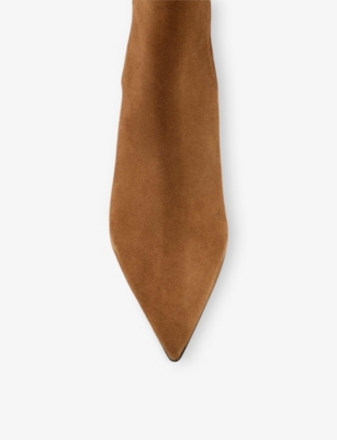 ALLSAINTS: Vivian Suede Heeled Boots